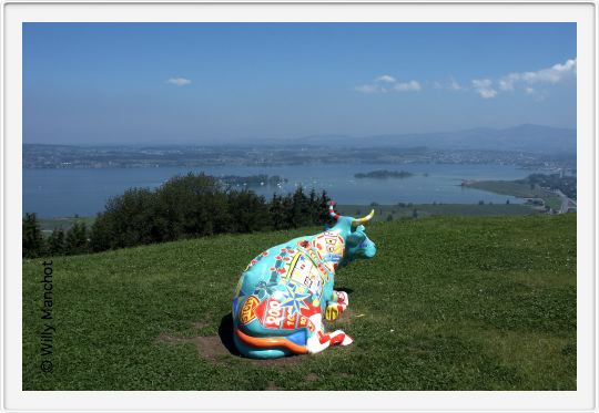 Blick vom Luergeten auf Zürichsee