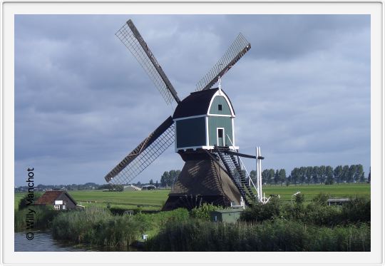 Windmühlenreihe in Kinderdijk