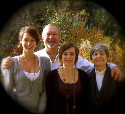 Familienfoto von Willy und Veronica Manchot